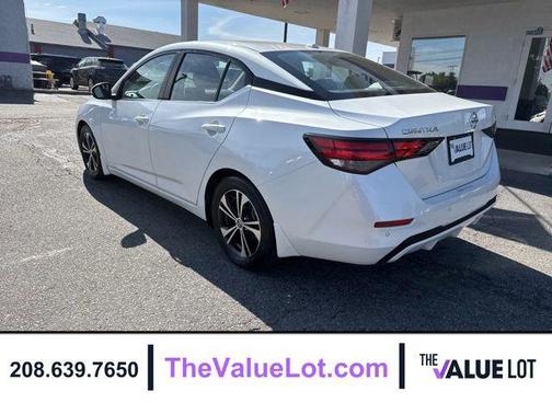 Aspen White Tricoat 2020 Nissan Sentra SV
