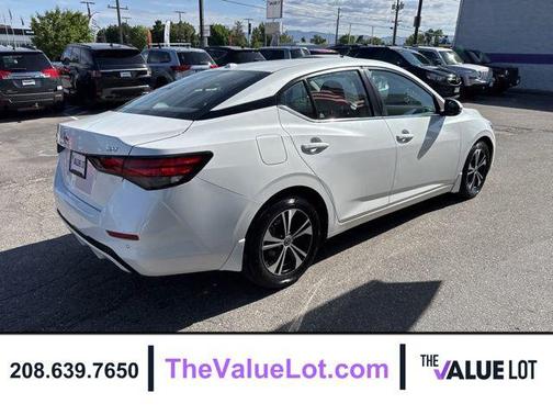 Aspen White Tricoat 2020 Nissan Sentra SV