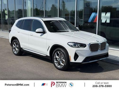 Alpine White 2024 BMW X3 xDrive30i