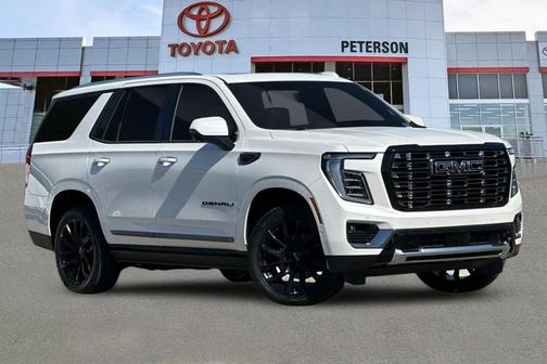 White Frost Tricoat 2025 GMC Yukon Denali Ultimate