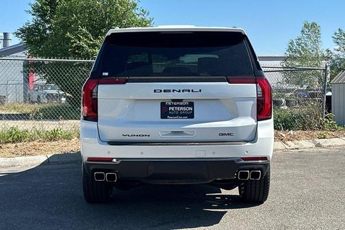 White Frost Tricoat 2025 GMC Yukon Denali Ultimate