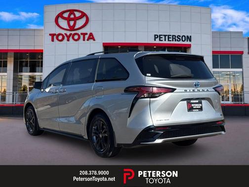Celestial Silver Metallic 2025 Toyota Sienna XSE 7 Passenger
