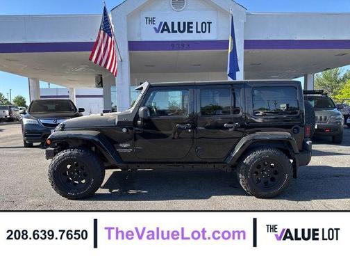 Black Clearcoat 2011 Jeep Wrangler Unlimited Sahara