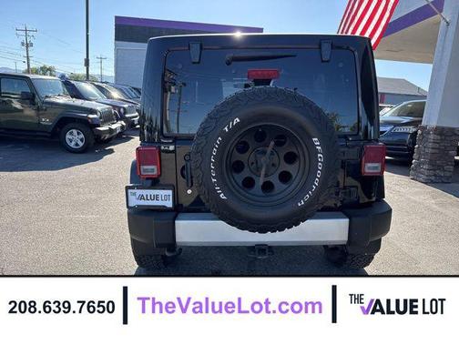 Black Clearcoat 2011 Jeep Wrangler Unlimited Sahara