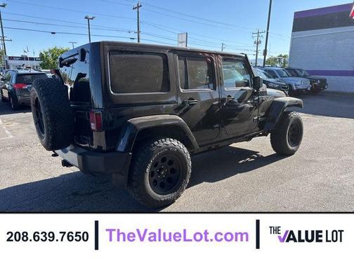 Black Clearcoat 2011 Jeep Wrangler Unlimited Sahara