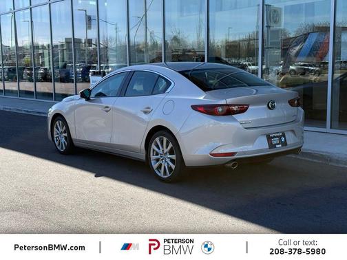 Platinum Quartz Metallic 2023 Mazda Mazda3 FWD w/Preferred Package