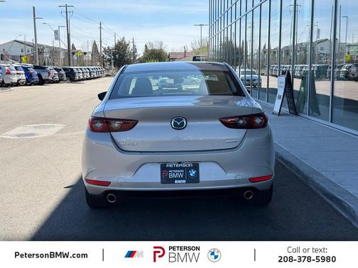 Platinum Quartz Metallic 2023 Mazda Mazda3 FWD w/Preferred Package