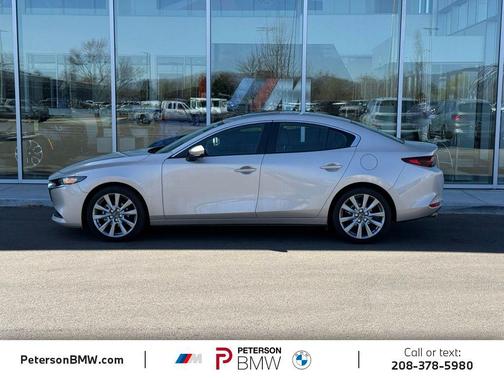 Platinum Quartz Metallic 2023 Mazda Mazda3 FWD w/Preferred Package