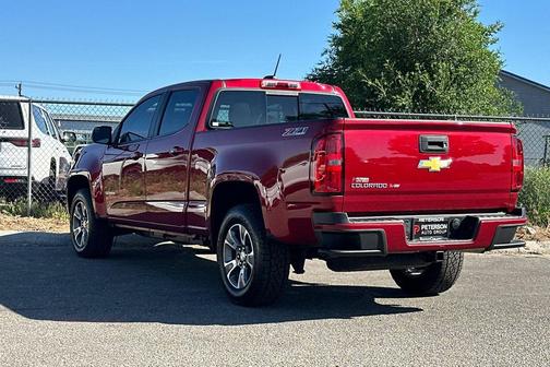 Cajun Red Tintcoat 2017 Chevrolet Colorado Z71
