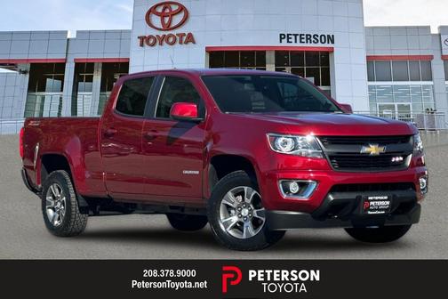 Cajun Red Tintcoat 2017 Chevrolet Colorado Z71