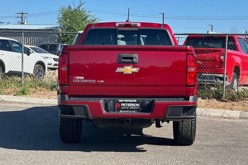 Cajun Red Tintcoat 2017 Chevrolet Colorado Z71