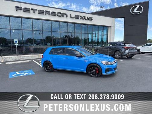 Cornflower Blue 2019 Volkswagen Golf GTI 2.0T S 4-Door