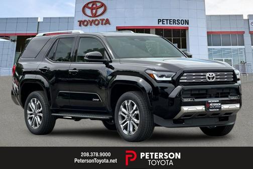 Black 2026 Toyota 4Runner Limited