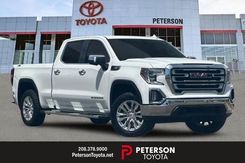 Summit White 2021 GMC Sierra 1500 SLT