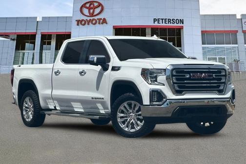 Summit White 2021 GMC Sierra 1500 SLT