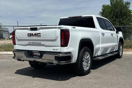 Summit White 2021 GMC Sierra 1500 SLT