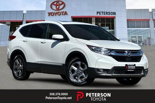 Platinum White Pearl 2019 Honda CR-V EX