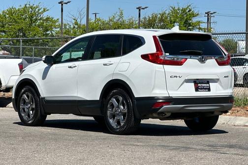 Platinum White Pearl 2019 Honda CR-V EX