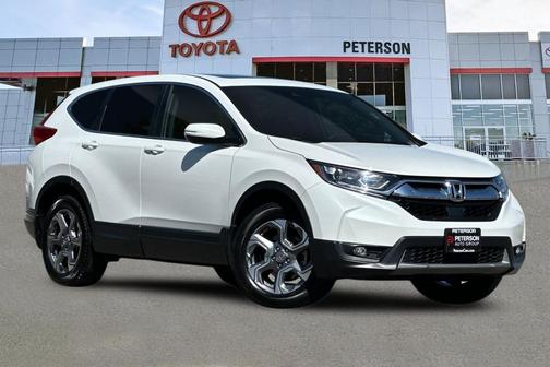 Platinum White Pearl 2019 Honda CR-V EX