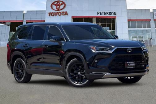 Midnight Black Metallic 2024 Toyota Grand Highlander Platinum