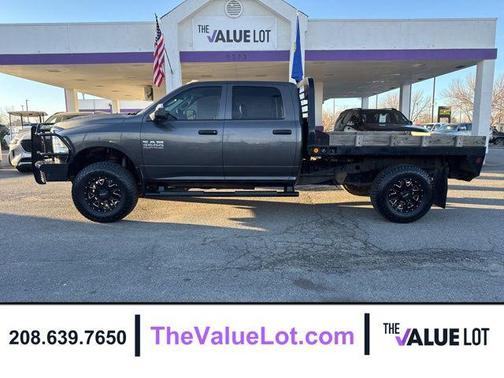 2018 RAM 3500 Tradesman Crew Cab 4x4 8' Box