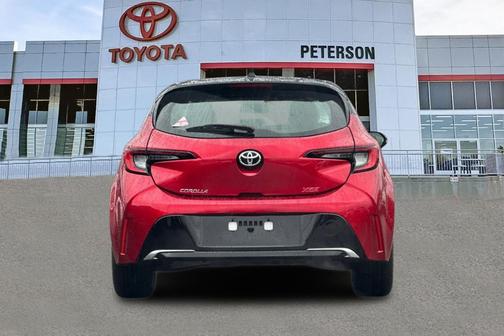 Red 2026 Toyota Corolla XSE