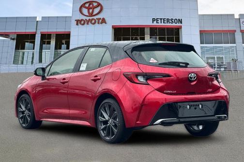 Red 2026 Toyota Corolla XSE