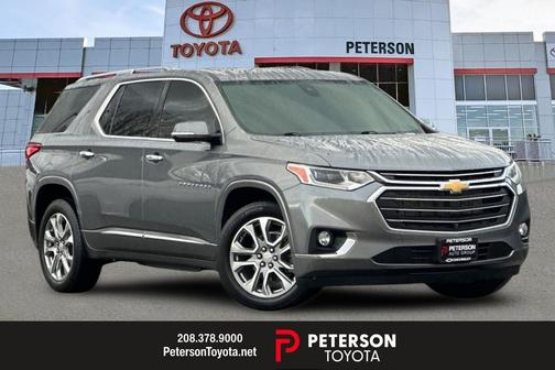 Satin Steel Metallic 2021 Chevrolet Traverse Premier