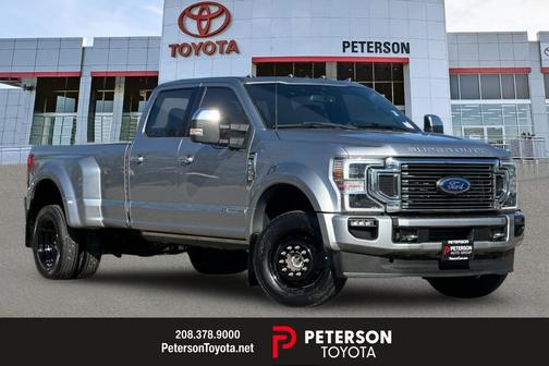 Iconic Silver Metallic 2022 Ford F-450 Platinum