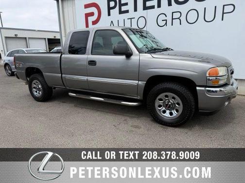 Steel Gray Metallic 2006 GMC Sierra 1500 SLE Extended Cab