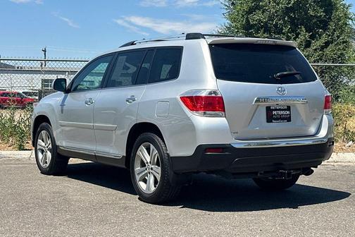 Classic Silver Metallic 2012 Toyota Highlander Limited