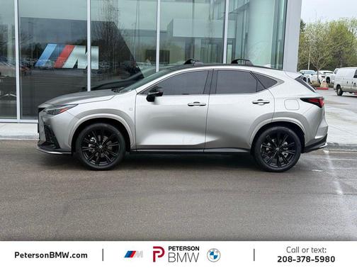 Atomic Silver 2022 Lexus NX 350 F SPORT Handling