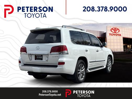 Starfire Pearl 2013 Lexus LX 570 Base