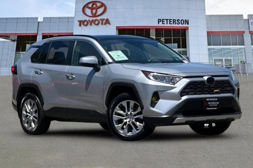 Silver Sky Metallic 2020 Toyota RAV4 Limited