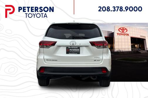 Blizzard Pearl 2019 Toyota Highlander SE