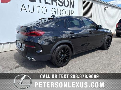 Black Sapphire Metallic 2023 BMW X6 xDrive40i