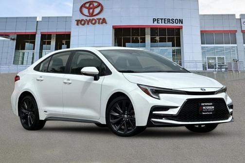 Ice Cap 2025 Toyota Corolla Hybrid SE