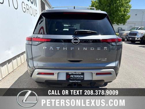 Gun Metallic 2024 Nissan Pathfinder Platinum 4WD