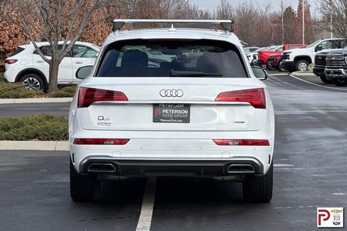 White 2024 Audi Q5 45 S line Premium Plus
