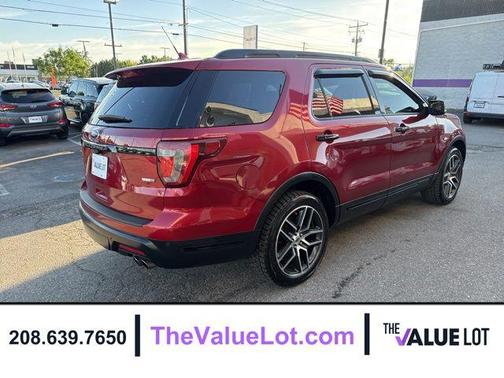 Ruby Red Metallic 2019 Ford Explorer Sport