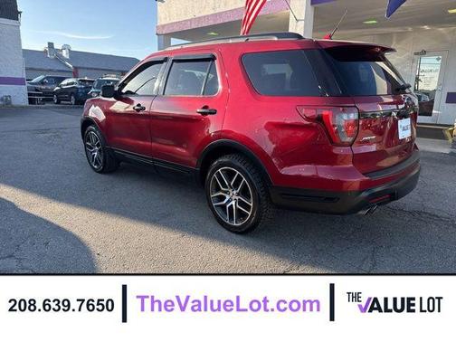 Ruby Red Metallic 2019 Ford Explorer Sport