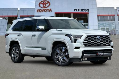 Wind Chill Pearl 2024 Toyota Sequoia Capstone