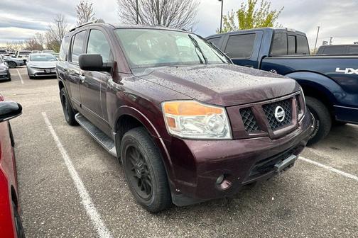 Midnight Garnet 2014 Nissan Armada SV