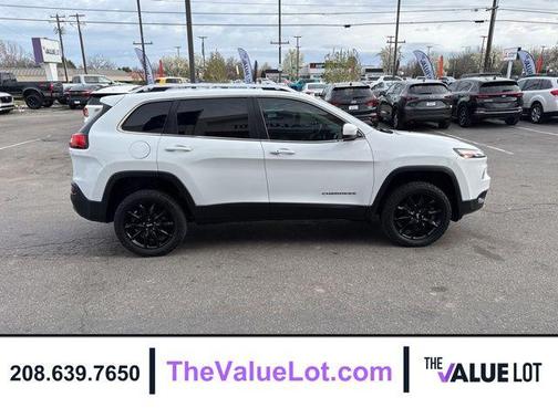 Bright White Clearcoat 2015 Jeep Cherokee Limited