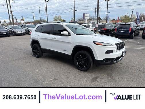 Bright White Clearcoat 2015 Jeep Cherokee Limited