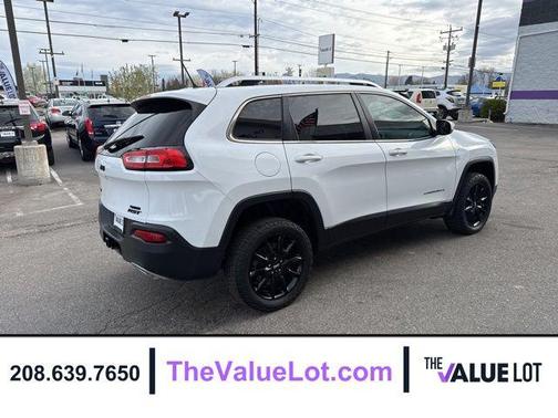 Bright White Clearcoat 2015 Jeep Cherokee Limited