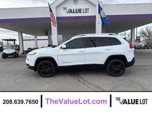 Bright White Clearcoat 2015 Jeep Cherokee Limited