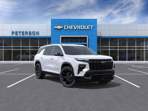 Polar White Tricoat 2026 Chevrolet Traverse RS