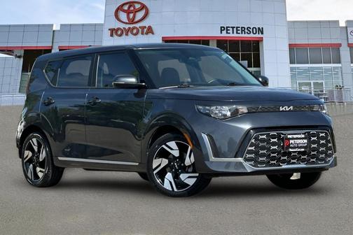 Gravity Gray 2024 Kia Soul GT-Line