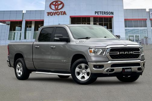 Billet Silver Metallic Clearcoat 2022 RAM 1500 Big Horn/Lone Star